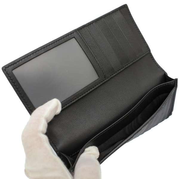 GUCCI（グッチ） 長財布 マイクロ グッチシマ ブラック 449245 GUCCI