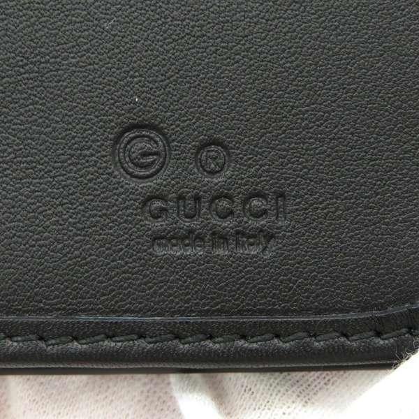 未使用級✨グッチ　長財布　折り財布 マイクロシマ　オーガナイザー レザー　黒 GUCCI（グッチ） 長財布 マイクロ グッチシマ ブラック 449245 GUCCI