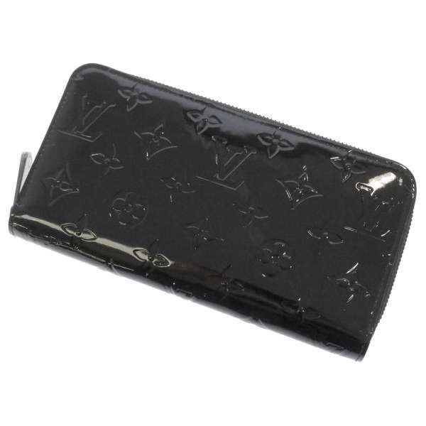 LOUIS VUITTON ルイヴィトン 長財布 モノグラム ヴェルニ ジッピー  