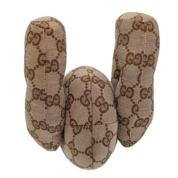 GUCCI グッチ ぬいぐるみ テディベア GGキャンバス おもちゃ GUCCI グッチ ぬいぐるみ テディベア GGキャンバス おもちゃ