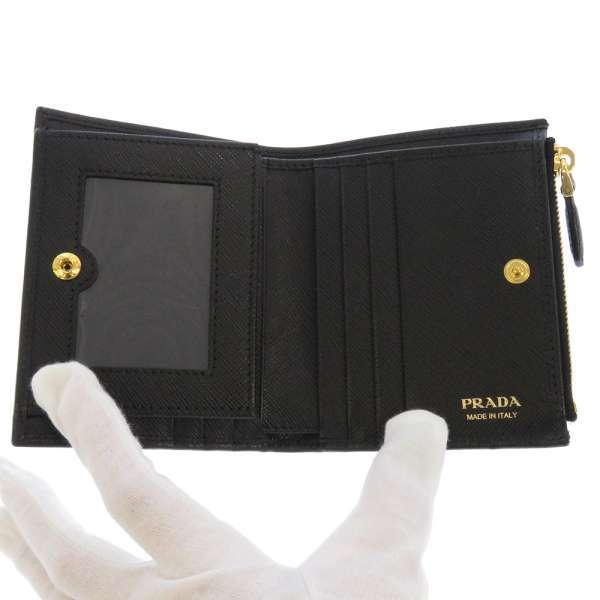 PRADA プラダ 二つ折り財布 サフィアーノ SAFFIANO MERAL PRADA プラダ 二つ折り財布 サフィアーノ SAFFIANO MERAL