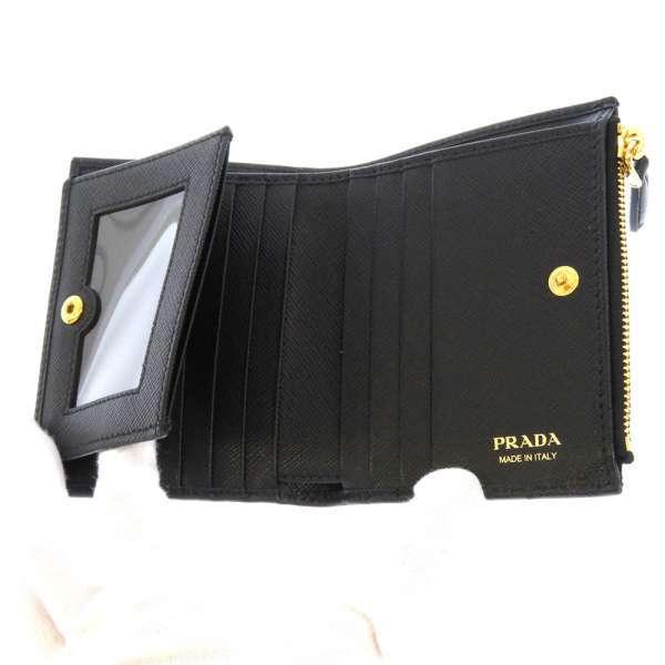 PRADA プラダ 二つ折り財布 サフィアーノ SAFFIANO MERAL PRADA プラダ 二つ折り財布 サフィアーノ SAFFIANO MERAL