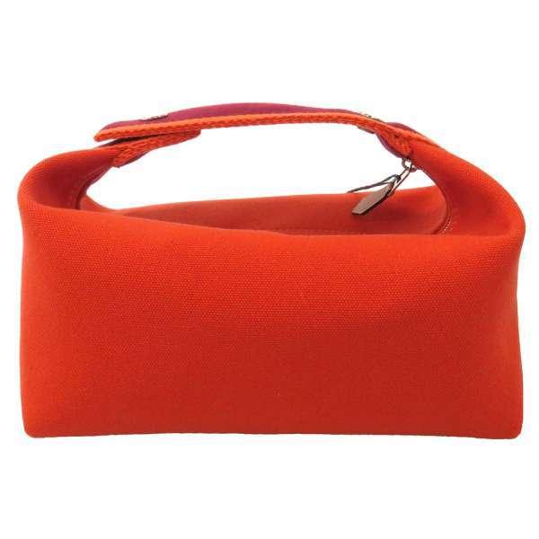 HERMES（エルメス） ポーチ ブリッド・ア・ブラックPM オレンジ  