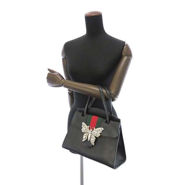 GUCCI（グッチ） ハンドバッグ トーテム バタフライ ビジュー 505342