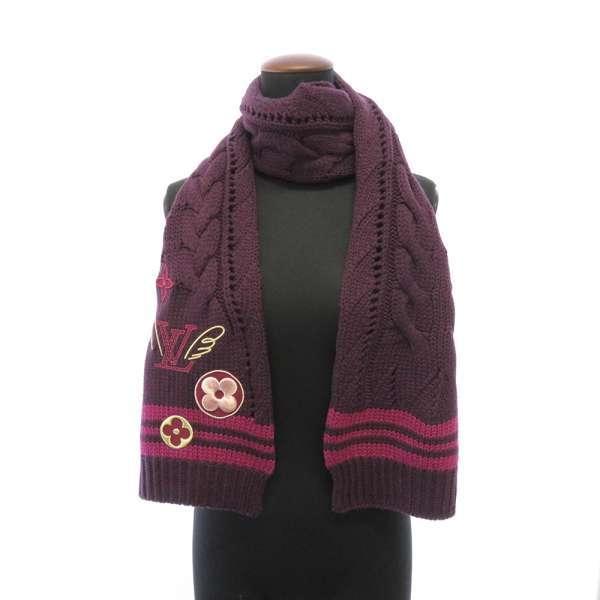 LOUIS VUITTON ルイヴィトン　マフラー LOUIS VUITTON ルイヴィトン マフラー エシャルプ・コロンビア M72732