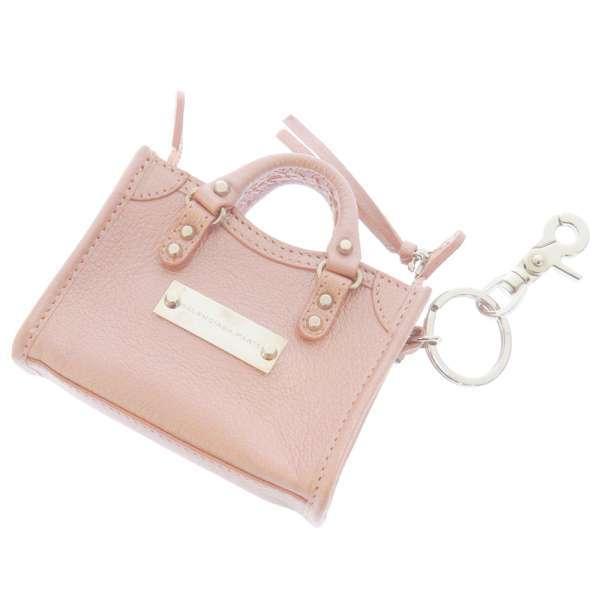 バレンシアガペーパーバックミニ　 袋あり　保証書ありバックチャーム付き BALENCIAGA（バレンシアガ） キーホルダー タイニー シティ チャーム