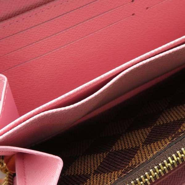 LOUIS VUITTON（ルイ・ヴィトン） 長財布 ダミエ・エベヌ/スタッズ