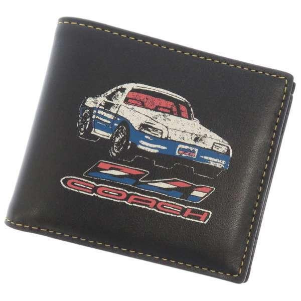 COACH（コーチ） 二つ折り財布 Z41 COUPE ブラック メンズ F21384