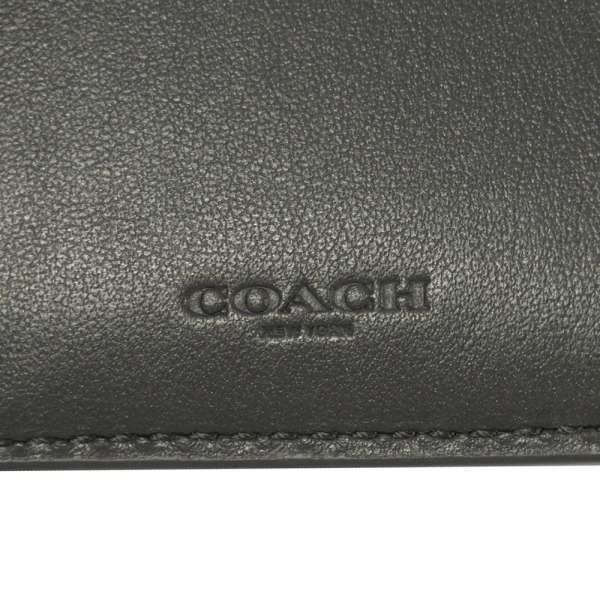 COACH（コーチ） 二つ折り財布 Z41 COUPE ブラック メンズ F21384