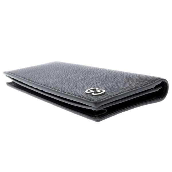 GUCCI（グッチ） 長財布 インターロッキングG ブラック レザー 547080