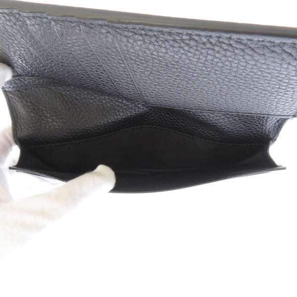 GUCCI（グッチ） 長財布 インターロッキングG ブラック レザー 547080