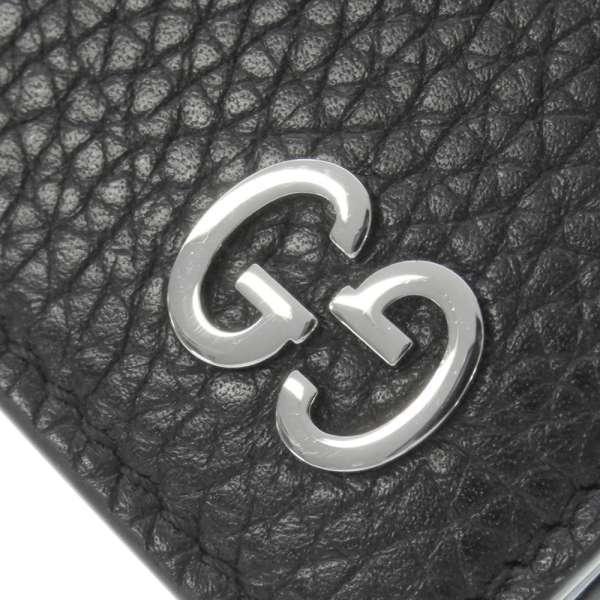 GUCCI（グッチ） 長財布 インターロッキングG ブラック レザー 547080