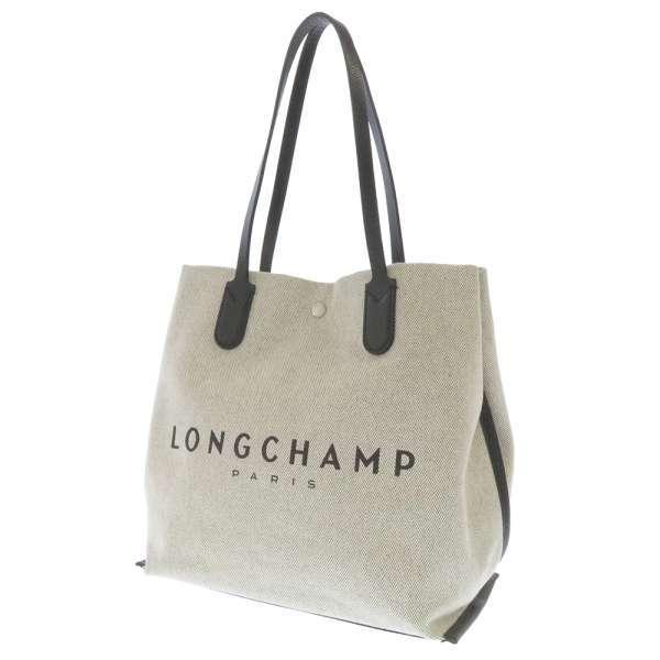 ロンシャン トートバッグ ロゾ ショッピングバッグ L エクリュ 10090HSG037 LONGCHAMP ショルダーバッグ 安心保証
