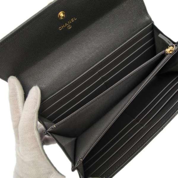 CHANEL 長財布 CHANEL シャネル ボーイシャネル 長財布 ロングフラップ ジップ