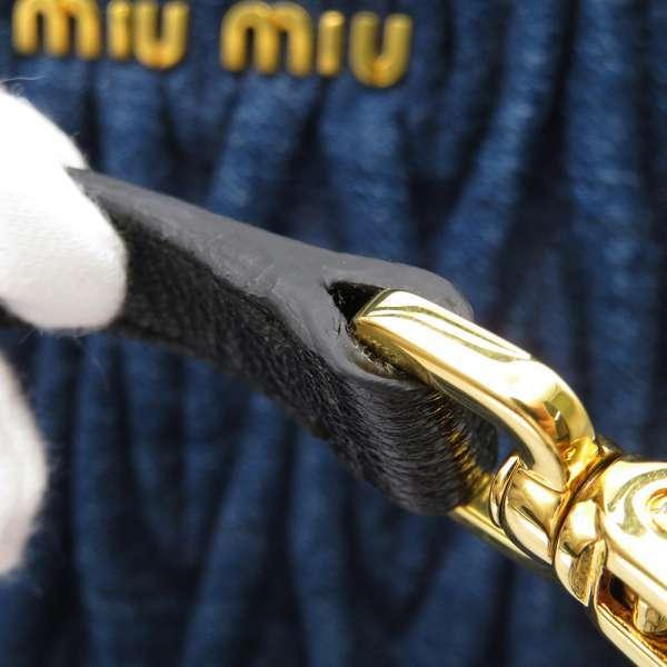 miu miu デニムショルダーバッグ 美品 楽天市場】【バッグ】Miu Miu ミュウ ミュウ デニム クリスタル