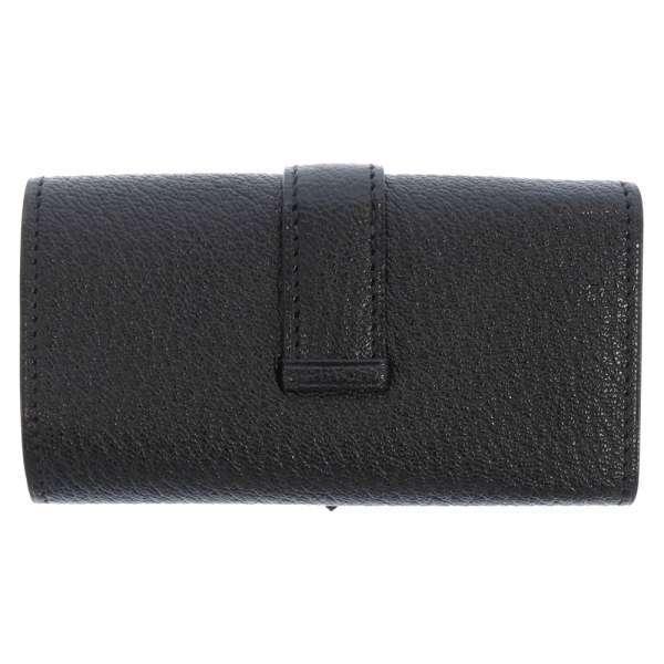 HERMES（エルメス） 4連キーケース ベアン ブラック/シルバー金具