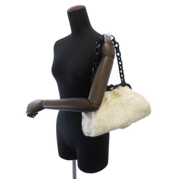 CHANEL（シャネル） チェーンショルダーバッグ フェイクファー ココ