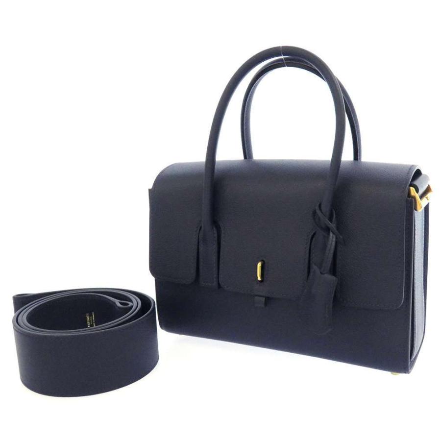 HERMES（エルメス） ハンドバッグ ニュー・ドラッグ ブルーニュイ