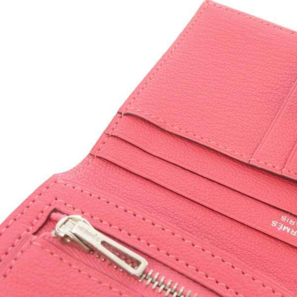 HERMES（エルメス） 財布 ベアンコンパクト ローズリップスティック