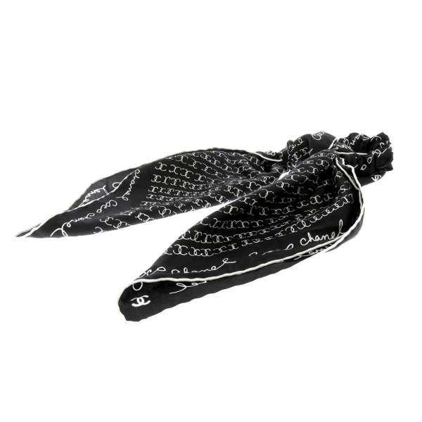 本店 GALLERY-RAREシャネル シュシュ ココマーク シルク AA8028 CHANEL