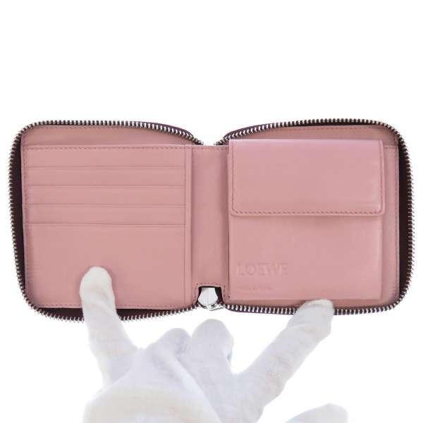 LOEWE（ロエベ） 二つ折り財布 パズル スクエア ジップウォレット 122