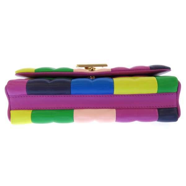 【美品】  Louis Vuitton / ルイヴィトン | M59588 / ポシェット ツイスト EW レザー フラップ ショルダーバッグ | マルチカラー | レディース LOUIS VUITTON（ルイ・ヴィトン） 【美品】 | M59588 / ポシェット