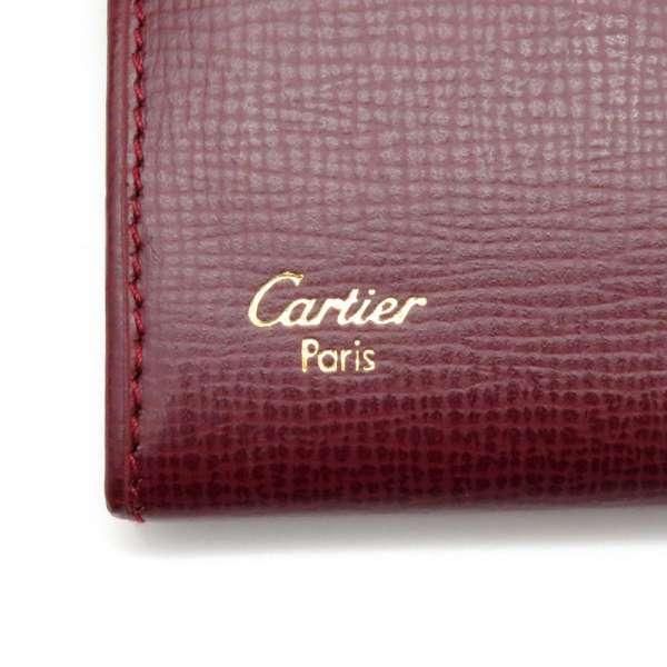 Cartier（カルティエ） パスケース マストライン ボルドー カーフ