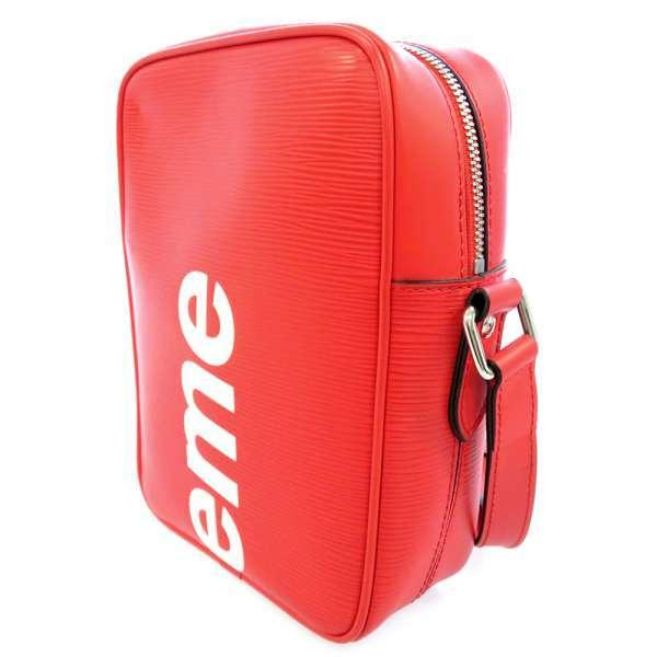 本日限定ルイヴィトン×シュプリーム 17AW エピ ダヌーヴ PM M53417 LOUIS VUITTON × SUPREME ルイヴィトン シュプリーム 17AW ダヌーブ PM