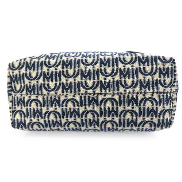miu miu（ミュウミュウ） トートバッグ ジャカードロゴ入り レザー