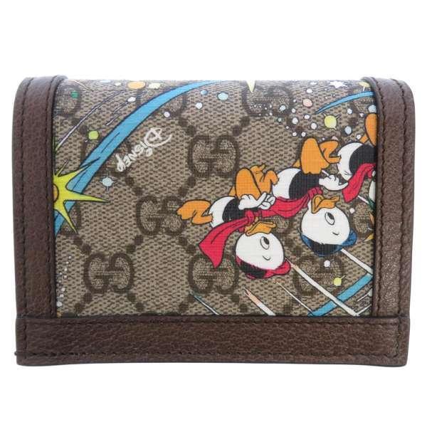 GUCCI（グッチ） 二つ折り財布 ディズニーコラボ GGスプリーム 648121