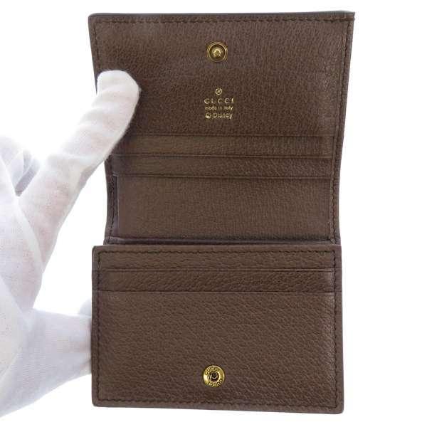 GUCCI（グッチ） 二つ折り財布 ディズニーコラボ GGスプリーム 648121