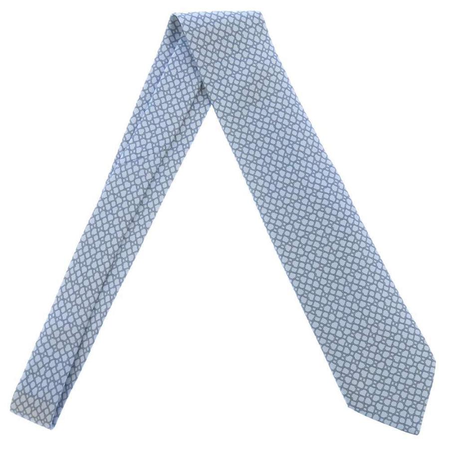 エルメス ネクタイ TREILL'H HERMES シルクネクタイ メンズ ビジネス