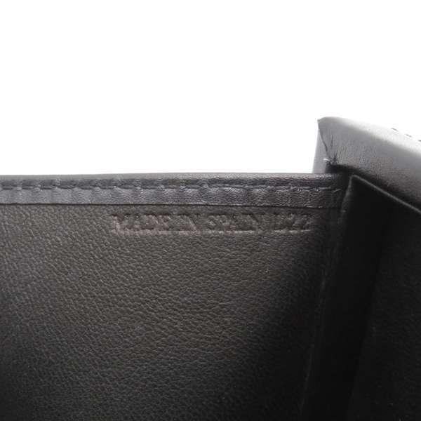 LOEWE（ロエベ） ハンドバッグ ロゴ レザー バッグ がま口 黒 安心保証