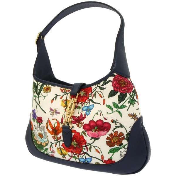GUCCI（グッチ） ショルダーバッグ ジャッキー フローラ ミディアム