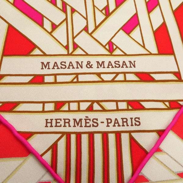 HERMES（エルメス） スカーフ カレ90 マサン マサン MASAN&MASAN