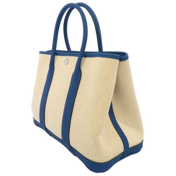 HERMES（エルメス） トートバッグ ガーデンパーティTPM ブルーフランス