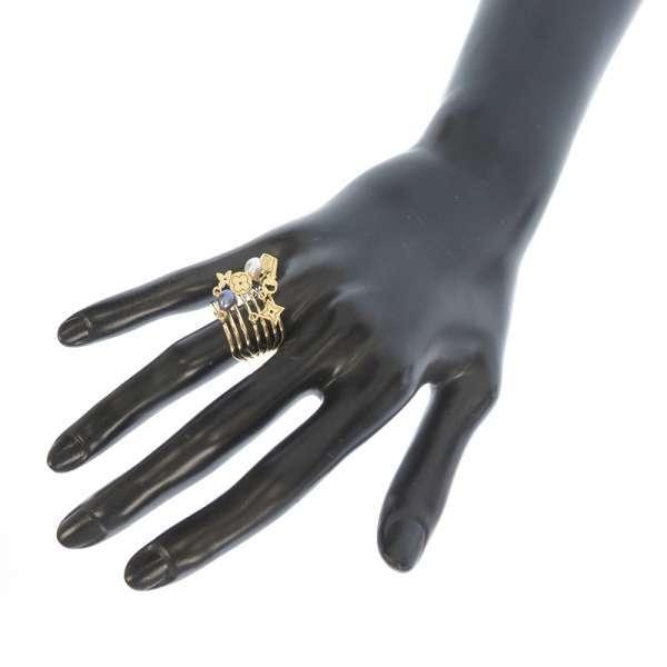 LOUIS VUITTON（ルイ・ヴィトン） リング バーグ モノグラム K18YG