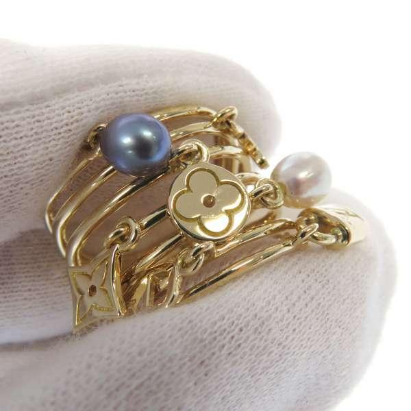 LOUIS VUITTON（ルイ・ヴィトン） リング バーグ モノグラム K18YG