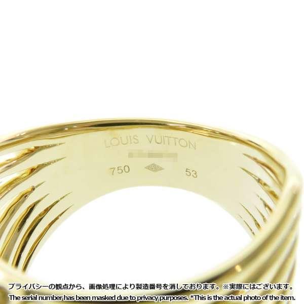 LOUIS VUITTON（ルイ・ヴィトン） リング バーグ モノグラム K18YG