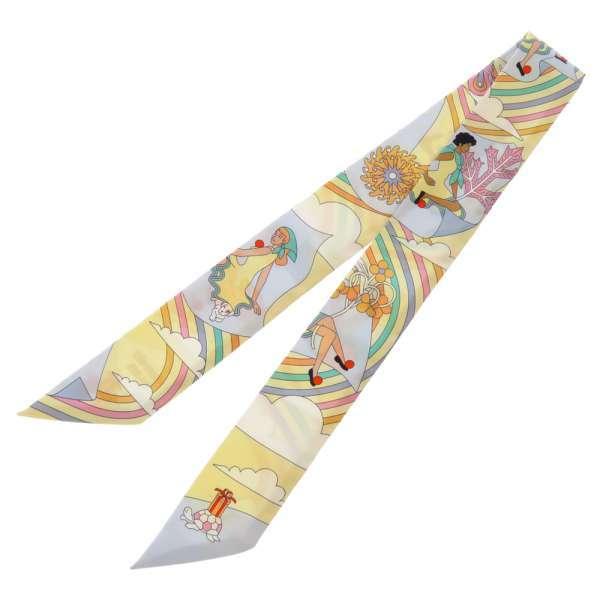 HERMES（エルメス） スカーフ ツイリー 空飛ぶカレ Carres Volants