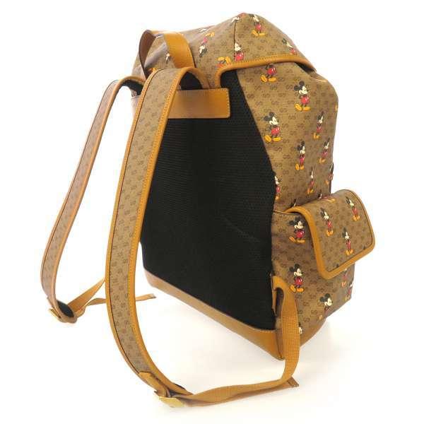 GUCCI グッチ リュック ミニGGスプリーム ミッキープリント GUCCI グッチ リュック ミニGGスプリーム ミッキープリント