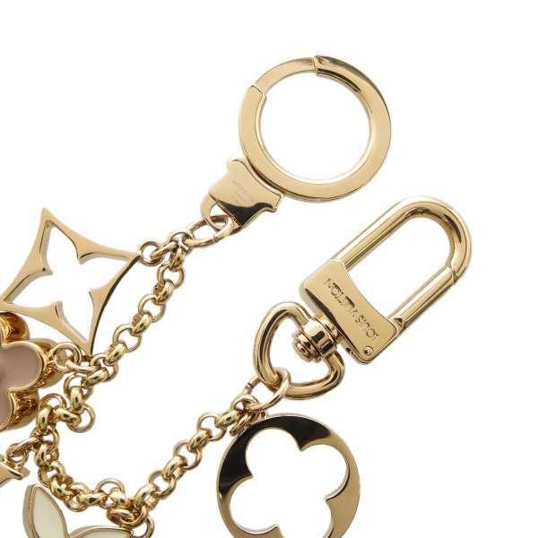 LOUIS VUITTON ルイヴィトン バッグチャーム チェーン フルール ドゥ