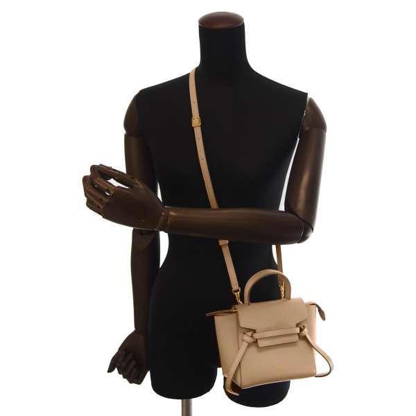 CELINE（セリーヌ） ハンドバッグ ピコ ベルトバッグ カーフスキン