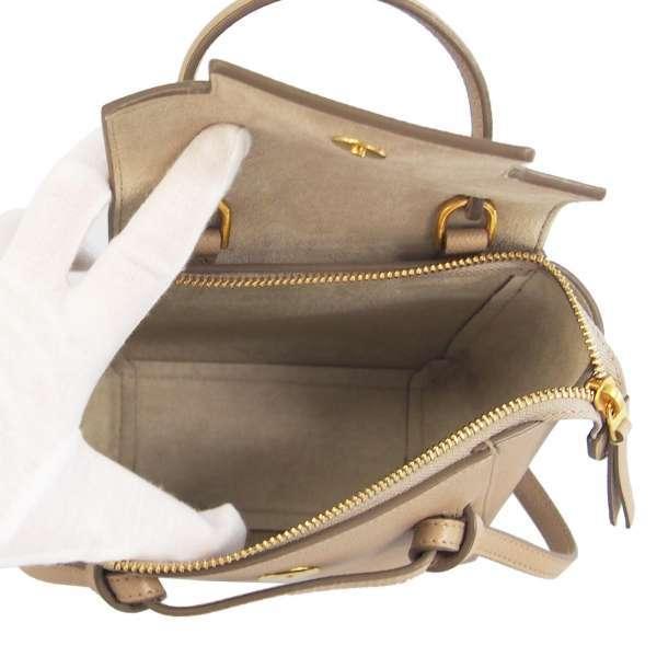 CELINE（セリーヌ） ハンドバッグ ピコ ベルトバッグ カーフスキン