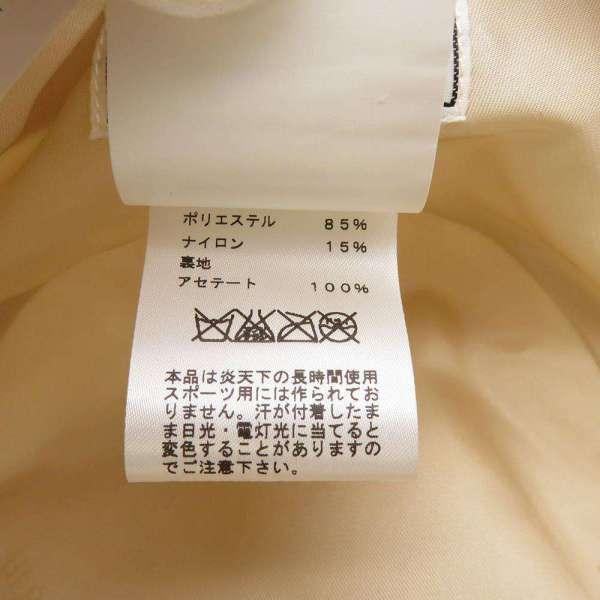HERMES（エルメス） ハット Hロゴ サイズ58 HERMES 帽子 白 ホワイト