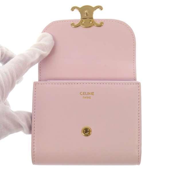 CELINE セリーヌ 三つ折り財布 スモール フラップウォレット CELINE セリーヌ 三つ折り財布 スモール フラップウォレット