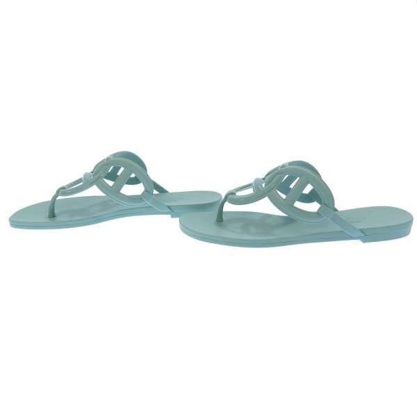 エルメス サンダル エジェリ ヴェールアンブラン レディースサイズ35 