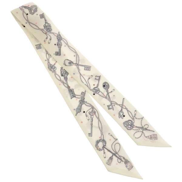 HERMES エルメス スカーフ ツイリー レクレアポア Les Cles a Pois  