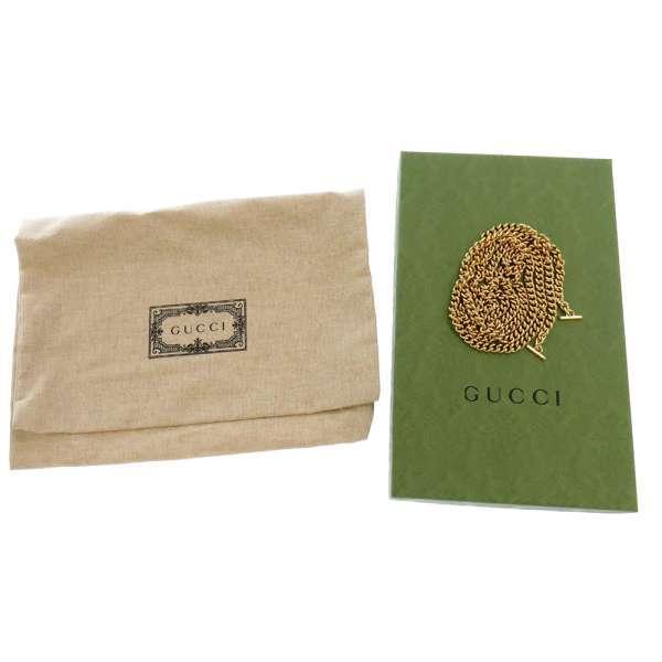 グッチ GUCCI ジャッキー1961 チェーンウォレット GGスプリーム ベージュ ブラウン 652681 中古 新入荷 GU0637 The Jackie 1961 グッチ GUCCI ジャッキー1961 チェーンウォレット GG