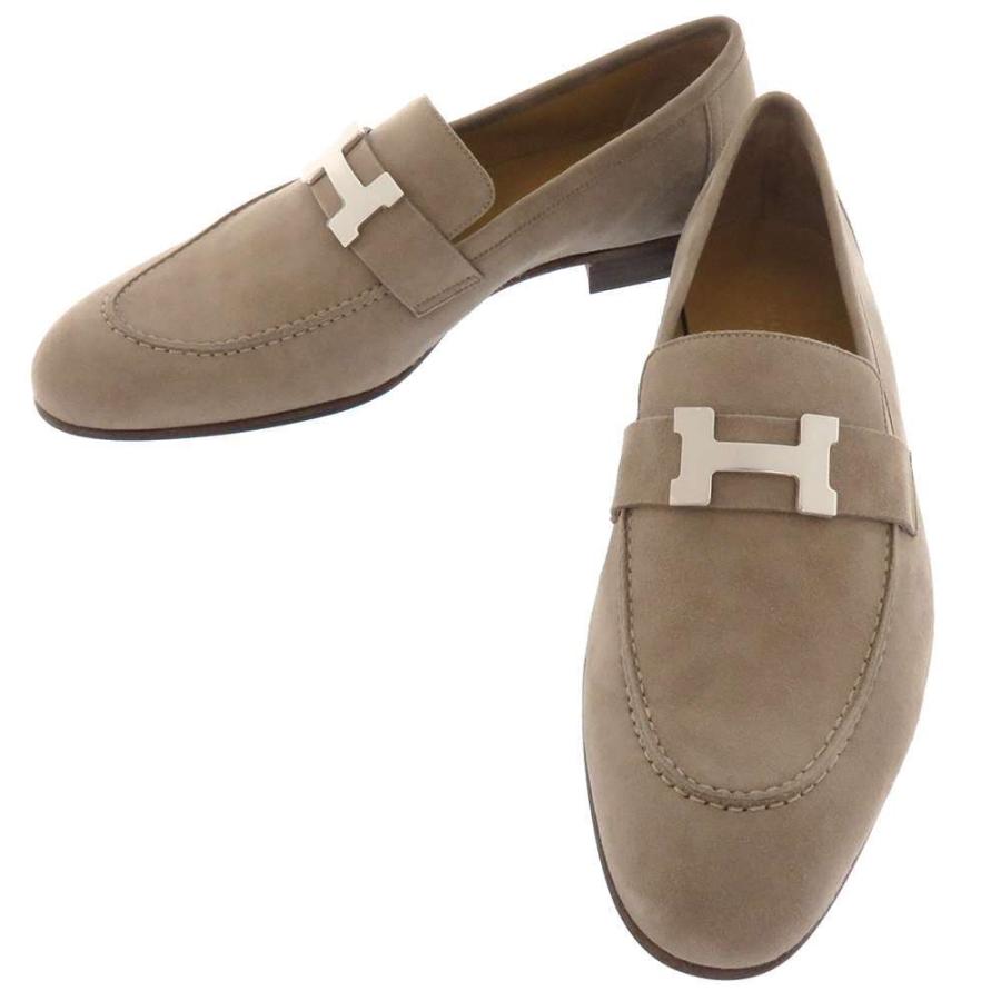 エルメス モカシン パリ ベージュ スエード メンズサイズ41 Hermes 靴 シューズ ローファー Gallery Rare 通販 Yahoo ショッピング